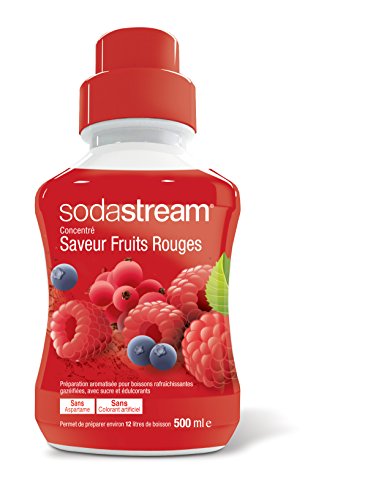 Sodastream 30078022 Sirup Rote Früchte, Konzentrat für Sodamaschine, 500 ml
