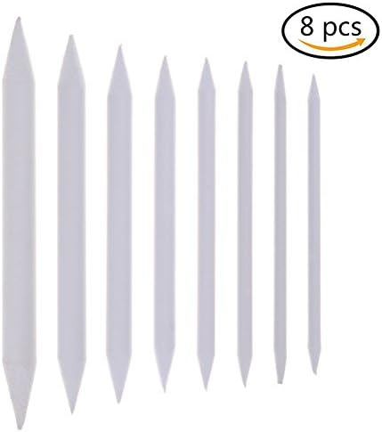 WANTING 8 Pcs Assorted Sizes Blending Stumps And Tortillions Set, Art Blenders For Student Sketch Drawing
