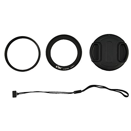 Kiwifotos Kit d accessoires pour Nikon Coolpix P600  P610  P610s - Adaptateur d objectif comprend  Filtres UV  Bouchon d objectif et Bouchon d Objectif gardien