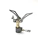 Produktbild CATOP Outdoor Camping Gas Stove 45g Super Lightweight Mini Pocket One-Piece Aluminum Alloy Folding Cooking Gas Stove, 3000W