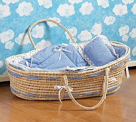 Burton & Burton Burton And Burton Moses Bassinet - Boy 978935