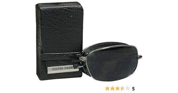 Foster Grant Herren Polarisierte Falt-Sonnenbrille "Gilligan", 100 % Uva-  Und Uvb-Schutz, Inklusive Mikrofaser-Reinigungstuch : Amazon.de: Bekleidung