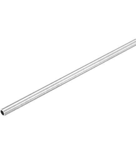 Tube Capillaire En Acier Inoxydable 304 - Ø 6.5mm X Épaisseur 1mm X Longueur 250mm - Pour Instrumentation & Protections