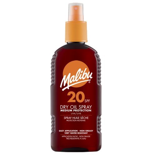 Malibu Dry Oil Spray with SPF20 200 ml