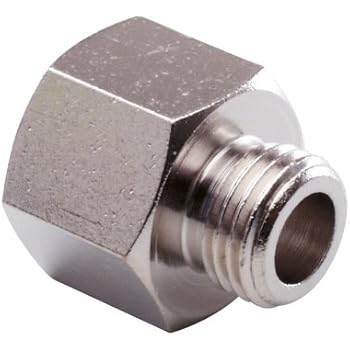 1pc 1/8 '' - 2 '' BSP Mu00e2le U00e0 Filetage Femelle Raccord Droit 304 Acier Inoxydable DN6-DN50 Raccord De Tuyau D'eau Ru00e9ducteur Joint Connecteur (Size : DN10