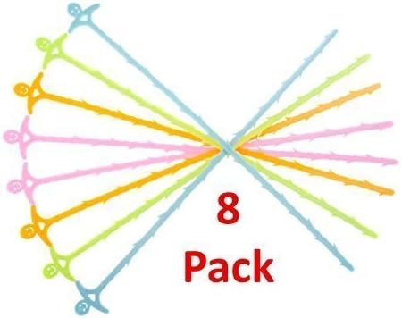 DrainHook, Slow Drain Cleaner Snake, 8 pack. Drain Hair Clog Remover, auger type cleaning tool. Quick and easy drain unclogger.