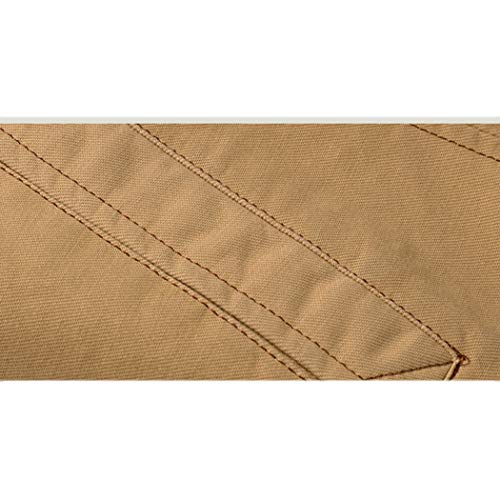 Raylans Herren Winterjacke Kunstleder Parka/Mantel mit Fell warme Winter Jacke Warm Wolljacke Männer Parka