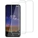 Produktbild Aerku für Nokia 2.2 Panzerglas9H Härte HD Schutzfolie Anti-Kratzer Ultra Glatte Film Displayschutzfolie Blasenfreie Panzerglasfolie für Nokia 2.2 [2Stück]-Transparent