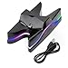 Price comparison product image BeonJFx Dual USB Controller Charger Station Charging Stand Cable Dock for Playstation4 Black