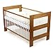 Produktbild Baby Vivo Kinderbett Juniorbett Babybett Massiv Holz Kiefer 140 x 70 cm - Teddy