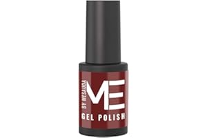 Me by Mesauda Smalto semipermanente Rosso - 172 Garnet - Smalto per unghie gel – Formula easy on – easy off - Vegan e Cruelty free – 4,5 ml
