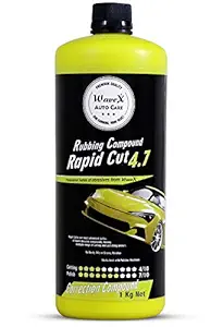 Wavex Rubbing Compound Rapid Cut 4.7 (Cut 4/10,Polish 7/10) Medium Cut, 1 Kg