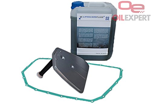 Genuine ZF 6HP19 Automatic Transmission Gearbox Fluid Service Kit (Including 10L ZF Oil, Filter, Paper Gasket)