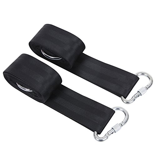 Songmics Befestigungs-Set Aufhängeset für Hängematte TÜV Rheinland geprüft max. statische Belastung 270 kg 3.2m GDC01P - 9