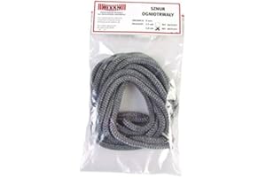 PLUMBING4HOME 2,5m Heat Resistant Stove & Fire Rope for Wood Burning Stove Doors Flue Seal