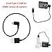 Produktbild Dkings Für DJI OSMO Action Kabel Datenleitung Universelles 31CM Type-C USB Data Sync Cable Adaptor Verlängerungskabel Buchse Adapterkabel Kompatibel für DJI OSMO Action Zubehör
