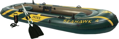 Preisvergleich Produktbild Intex Boot Set Seahawk 4 351x145x48cm
