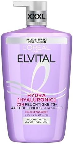 L'Oréal Paris Elvital Hydra [Hyaluronic] XXL Shampoo idratante 1000 ml