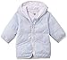 Absorba Boutique Baby Boys 0-24m Parka Plain Coat, Blue (Ciel), 9-12 Months (Manufacturer Size: 12 Months)