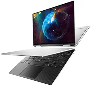 Dell XPS 13 7390 2-in-1 Convertible, 13.4 inch FHD+ Touch Laptop - Intel Core i7-1065G7, 32GB LPDDR4x RAM, 512GB SSD, Intel Iris Plus Graphics, Windows 10 Home - Platinum Silver, Black Interior