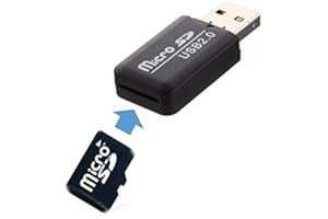 CABLING® Mini Lecteur de Carte mémoire Micro SD clé USB