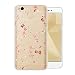 Produktbild Hülle für Xiaomi Redmi 4X , IJIA Ultradünne Transparente Rosa Plum Blume TPU Weich Silikon Stoßkasten Cover Handyhülle SchutzCover Handyhüllen Schale Case Tasche für Xiaomi Redmi 4X (5.0")
