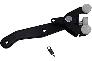 YUCKMZ Bisagra de guía de rodillo de puerta corredera izquierda 7H0843397AA 7H0843397 7H0843397H 7H0843397T 7H0843397F para VW Multivan Transporter MK T5