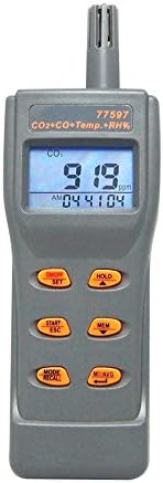 Multi Temperature Humidity Measurement Meter Indoor Air Quality AZ 77597 CO2 Detector