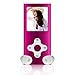 Produktbild DE_Elektronik MP4 Player 8 GB Slim Digitale MP3 1,8" LCD FM Radio Video Spielfilm Bis zu 6 Stunden Wiedergabemodus (Pink)