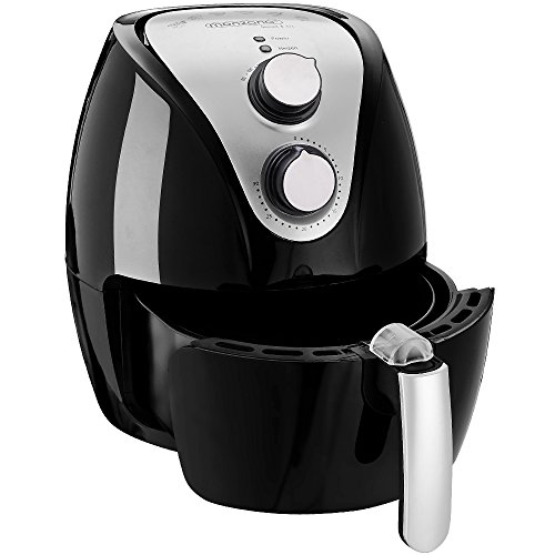 Heißluftfritteuse Friteuse Fritteuse inkl. Gratis Rezeptheft 1500W 3,6 Liter 9-in-1 - 3