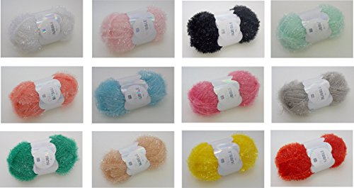 Rico Creative Bubble für Spülschwämme 50 g – zum Häkeln und Stricken 005 melone - 2