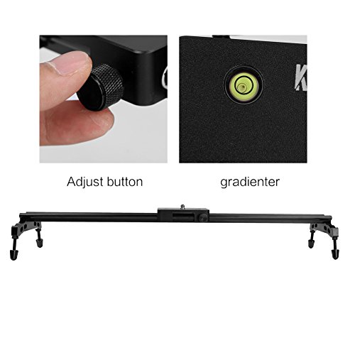 Koolertron Rail Slider Curseur Coulissant en Alliage d Aluminium Syst me de Stabilisation avec Base de Conversion GoPro et T l phone Clip pour Canon Nikon Sony DSLR Cam ra Cam scope GoPro Smartphone 80cm 32 Noir reviews Koolertron Rail Slider Curseur Coulissant en Alliage d Aluminium Syst me de Stabilisation avec Base de Conversion GoPro et T l phone Clip pour Canon Nikon Sony DSLR Cam ra Cam scope GoPro Smartphone 80cm 32 Noir