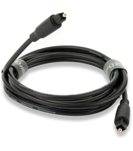 Hama Audio Optical Fibre Cable, ODT Plug (Toslink), Metal, 3.0 M