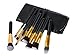 Puna Store Makeup Brush Set - 10 Piece with Black Leather Case RS.695.00