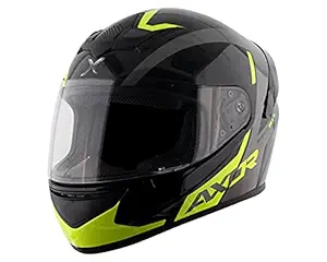 Axor Rage RTR Black Neon Yellow Helmet-XL