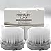 PleasingCare LUXE Compatible Cashmere Cleanse Replacement Facial Brush Heads, Facial Cleansing Replacement Brush Heads for All Skin Types(2 Pack)