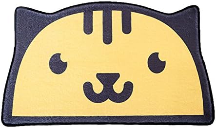 LYYDITAN ZHDC® Mats, bedroom cartoon door semicircle floor entrance hall bathroom door absorbent pad50*80cm Soft and comfortable (Color : #1)