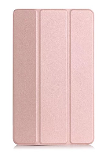 DBIT HuaWei MediaPad T2 10.0 Pro Hülle – Ultra Schlank und Leicht Tri-Fold PU Leder Schutzhülle Ständer Cover mit Standfunktion für Huawei MediaPad T2 10.0 Pro MediaPad M2 10.0,Rose Gold - 5