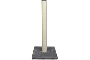 Europet Bernina Arbre à Chat Gamme Classique Modèle Highpost Modèle Post Light Gris 40 x 40 x 90 cm