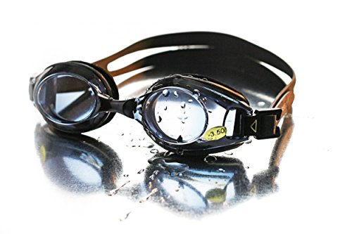 AQUA-SPEED® LUMINA Schwimmbrille mit Sehstärke / Dioptrien: linkes & rechtes Glas individuell nach Ihren Wünschen wählbar + UP® Schlüsselband - 3