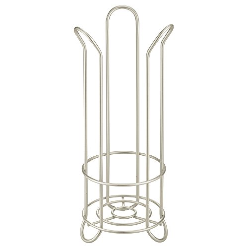 InterDesign 68686EU Classico Tulip WC-Ersatzrollenhalter, satiniert