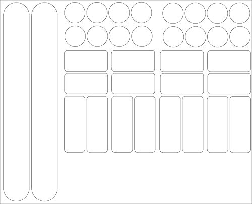 Fahrrad Aufkleber Rahmen Schutz Carbon Folie MTB BMX Ketten Streben Rahmenschutz