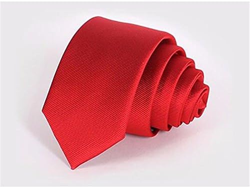 XZLP99The Korean Version Of The Narrow Tie Men'S Wedding Suits Both Business And Leisure 5.5Cm Groom Tie, Red