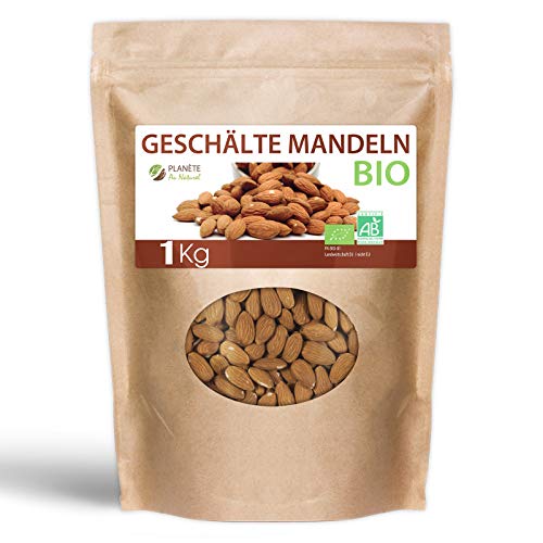 Preisvergleich Produktbild Geschälte Mandeln Bio - 1kg