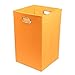 Modern Littles Folding Laundry Basket (Bold Solid Orange)