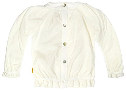 Steiff Baby Girls Bluse 1/1 Arm Banded Collar Long Sleeve Blouse, Off-White (cloud Dancer White 1610), 18-24 months (Manufacturer size: 92)