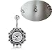 Oasis Plus Flower Shape Crystal Navel Belly Button Bar Barbell Rings Body Piercing Jewelry Rhinestones RS.1317.00