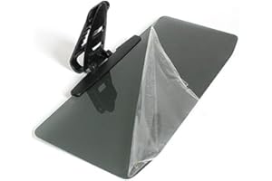 RIVWETEN Car Sun Visor With Polarized Glare Protection, Polarized Sun Visor for Car, Universal Anti-Glare Sun Visor Extender, Car Sun Visor Extension, Polarized Sun Visor Sunshade Extender for Car