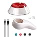 Produktbild Pokeball Plus Controller Ladegerät Set, Voroar Ladestation für Nitendo Switch Pokeball Plus Controller mit Controller-Griff, Ladekabel und Joystick Schutzkappen, Weiß