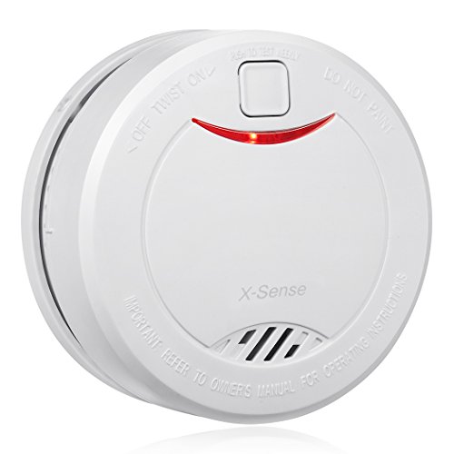 X-Sense DS32 10-Year Battery Lifetime Smoke Detector Fire Alarm with Photoelectric Sensor